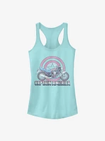 Marvel Captain America Caps Moto Girls Tank