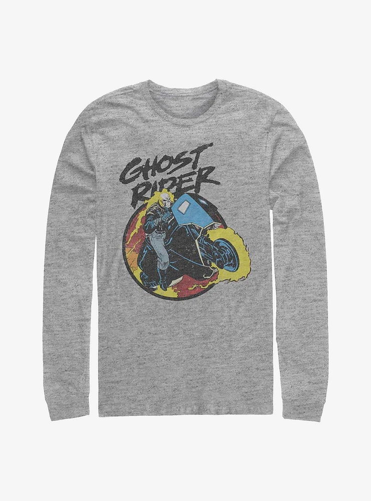 Marvel Ghost Rider 90's Long-Sleeve T-Shirt