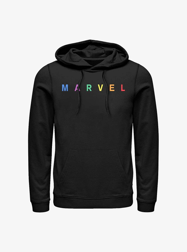 Marvel Simple Logo Emblem Hoodie