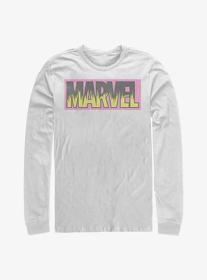 Marvel Neon Logo Long-Sleeve T-Shirt