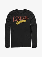 Marvel Comics Retro Logo Long-Sleeve T-Shirt