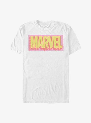 Marvel Logo Drip T-Shirt