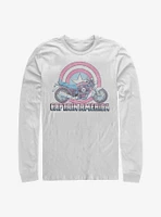 Marvel Captain America Caps Moto Long-Sleeve T-Shirt