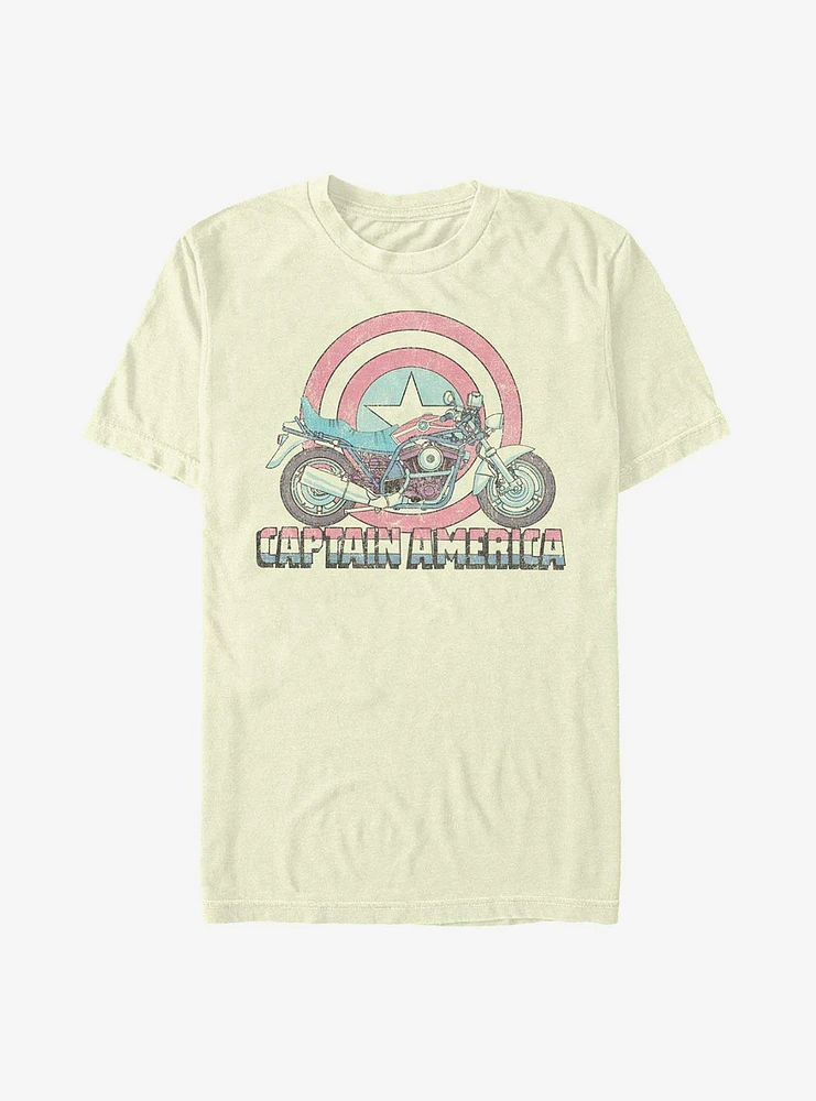 Marvel Captain America Caps Moto T-Shirt