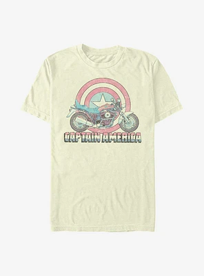 Marvel Captain America Caps Moto T-Shirt