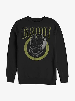 Marvel Guardians Of The Galaxy Grunge Groot Sweatshirt