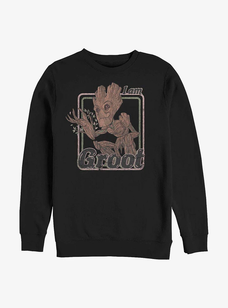 Marvel Guardians Of The Galaxy Thrifted Groot Sweatshirt