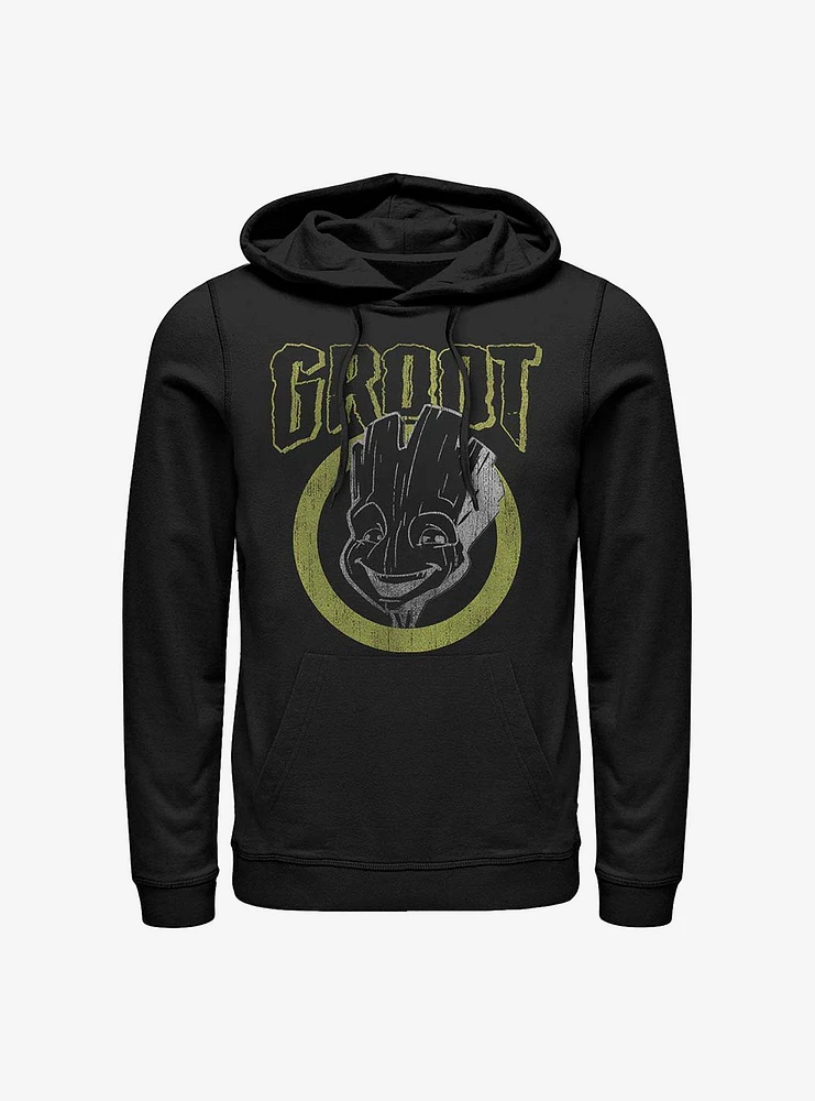 Marvel Guardians Of The Galaxy Grunge Groot Hoodie