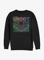 Marvel Guardians Of The Galaxy Vacay Groot Sweatshirt