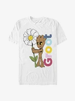 Marvel Guardians Of The Galaxy Groot Daisy T-Shirt