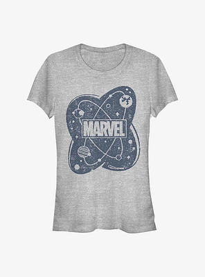 Marvel Atom Logo Girls T-Shirt