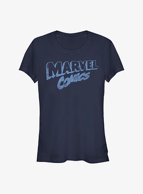 Marvel Retro Comics Logo Girls T-Shirt