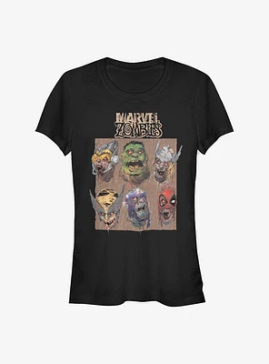 Marvel Zombies Boxed Girls T-Shirt