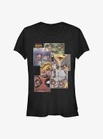 Marvel Zombies Face The Dead Girls T-Shirt