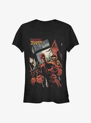 Marvel Zombies Halloween Devil Girls T-Shirt