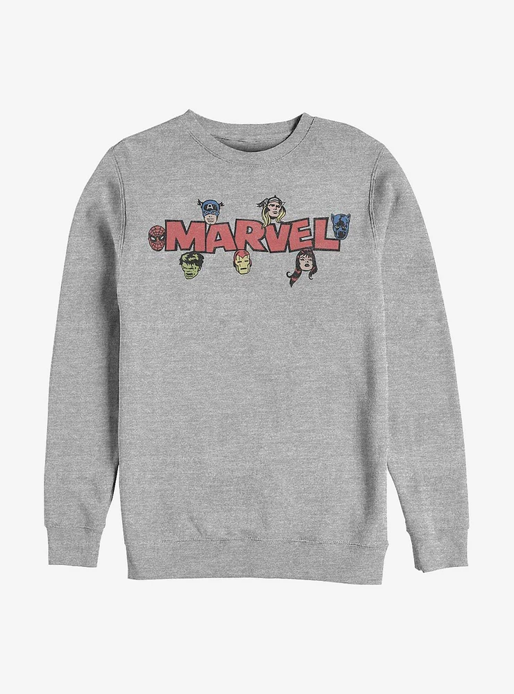 Marvel Vintage Logo Sweatshirt