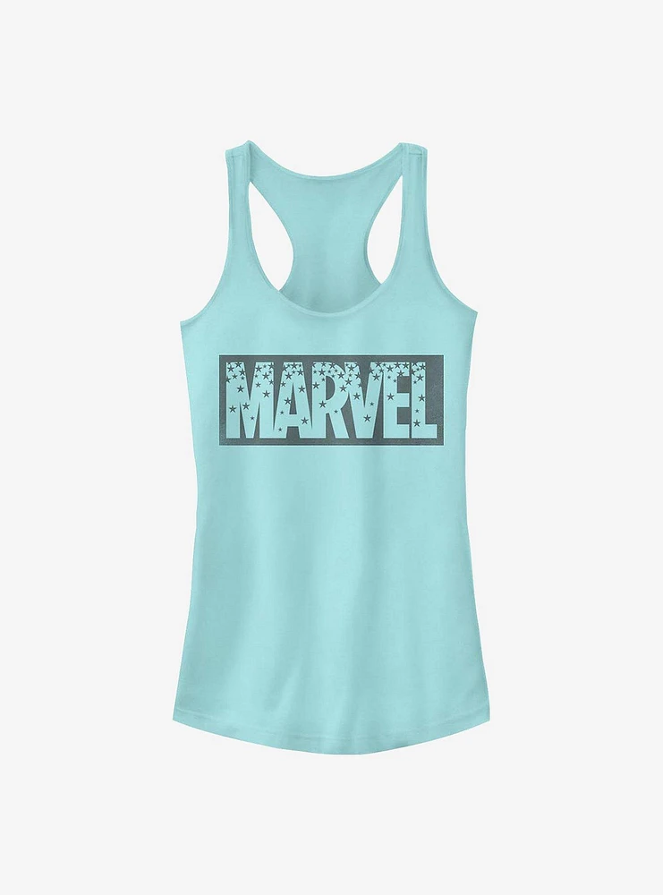 Marvel Starry Logo Girls Tank