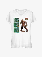 Marvel Zombies Iron Zombie Panel Girls T-Shirt