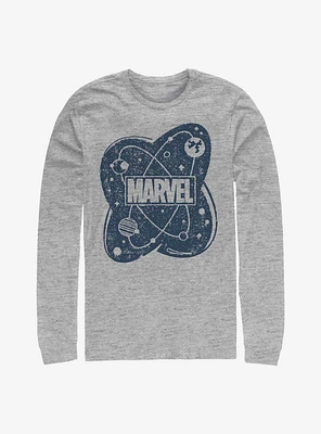 Marvel Atom Logo Long-Sleeve T-Shirt