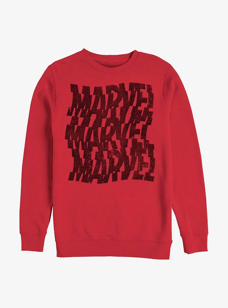 Marvel Shatter Logo Sweatshirt