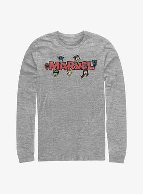 Marvel Vintage Logo Long-Sleeve T-Shirt