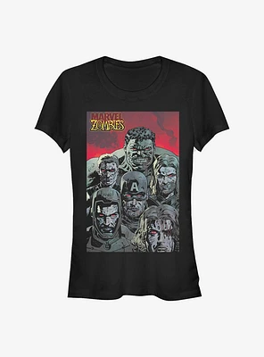 Marvel Zombies Zombie Groupshot Girls T-Shirt