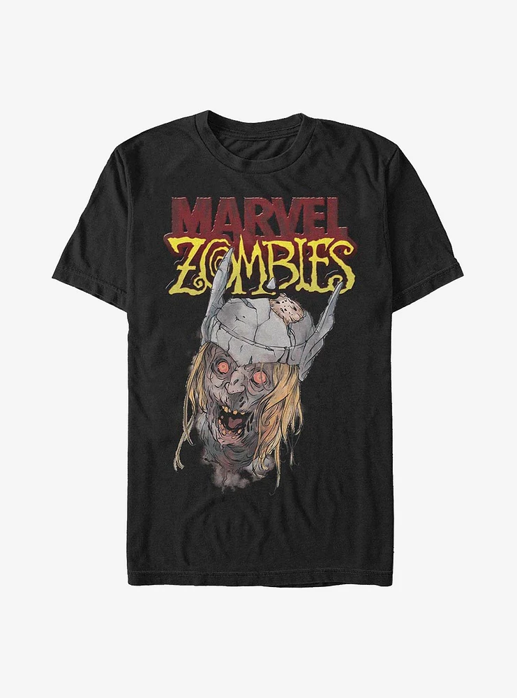 Marvel Zombies Head Of Thor T-Shirt