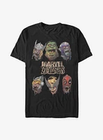 Marvel Zombies Heads Of Undead T-Shirt