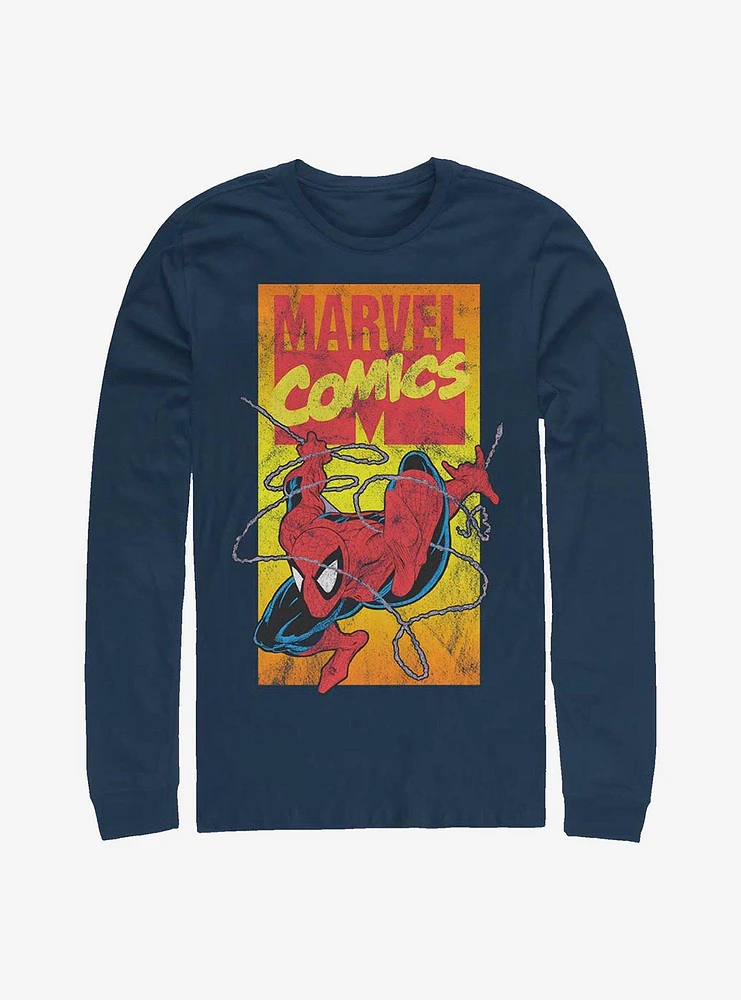 Marvel Spider-Man 90'S Spidey Long-Sleeve T-Shirt