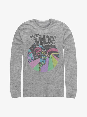 Marvel Thor Grunge Long-Sleeve T-Shirt
