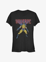 Marvel Wolverine 90's Girls T-Shirt