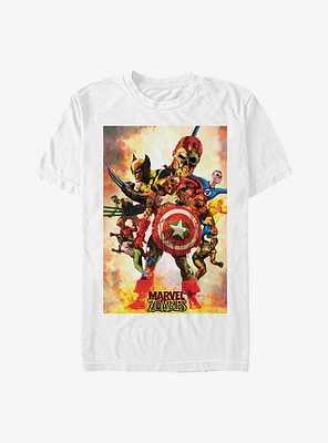 Marvel Zombies Zombie Poster T-Shirt
