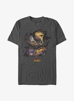 Marvel Zombies Zombie Scratch T-Shirt