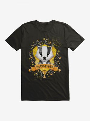 Harry Potter Hufflepuff Graphic Gold Cup T-Shirt