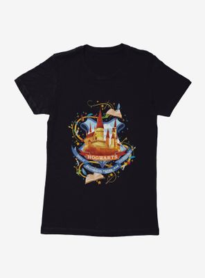 Harry Potter Hogwarts School Graphic Womens T-Shirt