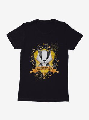 Harry Potter Hufflepuff Graphic Gold Cup Womens T-Shirt