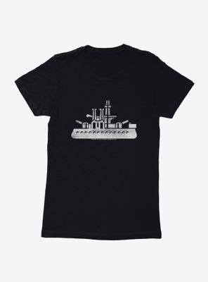 Monopoly Battleship Icon Womens T-Shirt