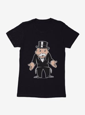 Monopoly Mr. Empty Pockets Womens T-Shirt