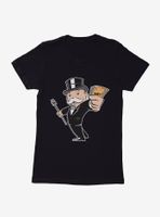 Monopoly Mr. Cold Hard Cash Womens T-Shirt