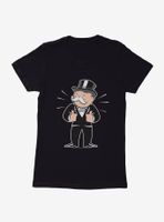 Monopoly Mr. Thumbs Up Womens T-Shirt