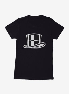 Monopoly Top Hat Graphic Womens T-Shirt