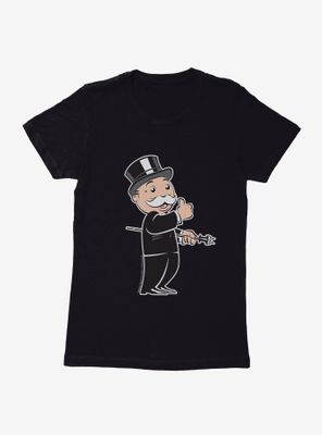Monopoly Mr. Thumb Of Approval Womens T-Shirt