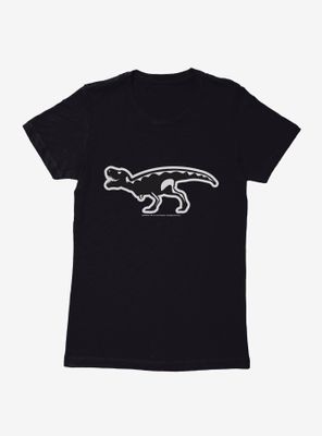 Monopoly T-Rex Graphic Womens T-Shirt