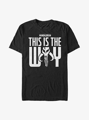 Extra Soft Star Wars The Mandalorian This Is Way T-Shirt