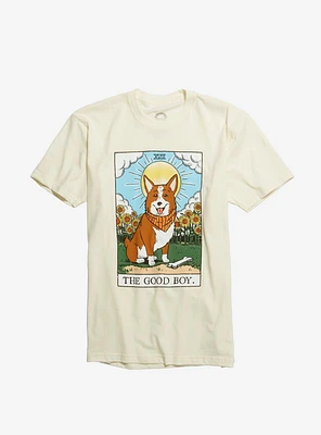 Corgi Good Boy Tarot Card T-Shirt