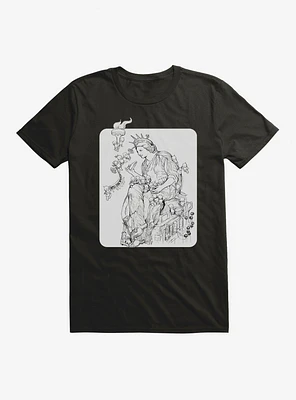 Kewpie Lady Liberty T-Shirt