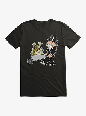 Monopoly Mr. Winning Wheelbarrow T-Shirt