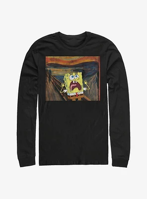Spongebob Squarepants Scream Long-Sleeve T-Shirt