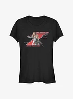 Marvel Black Widow Better Than One Girls T-Shirt