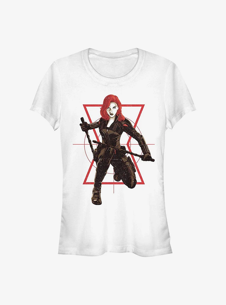 Marvel Black Widow Girls T-Shirt Target